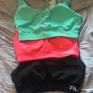 3 Fila sports bras